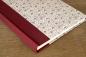 Preview: Romantic photo album "Sissi", burgundy, blue flowers, handmade album